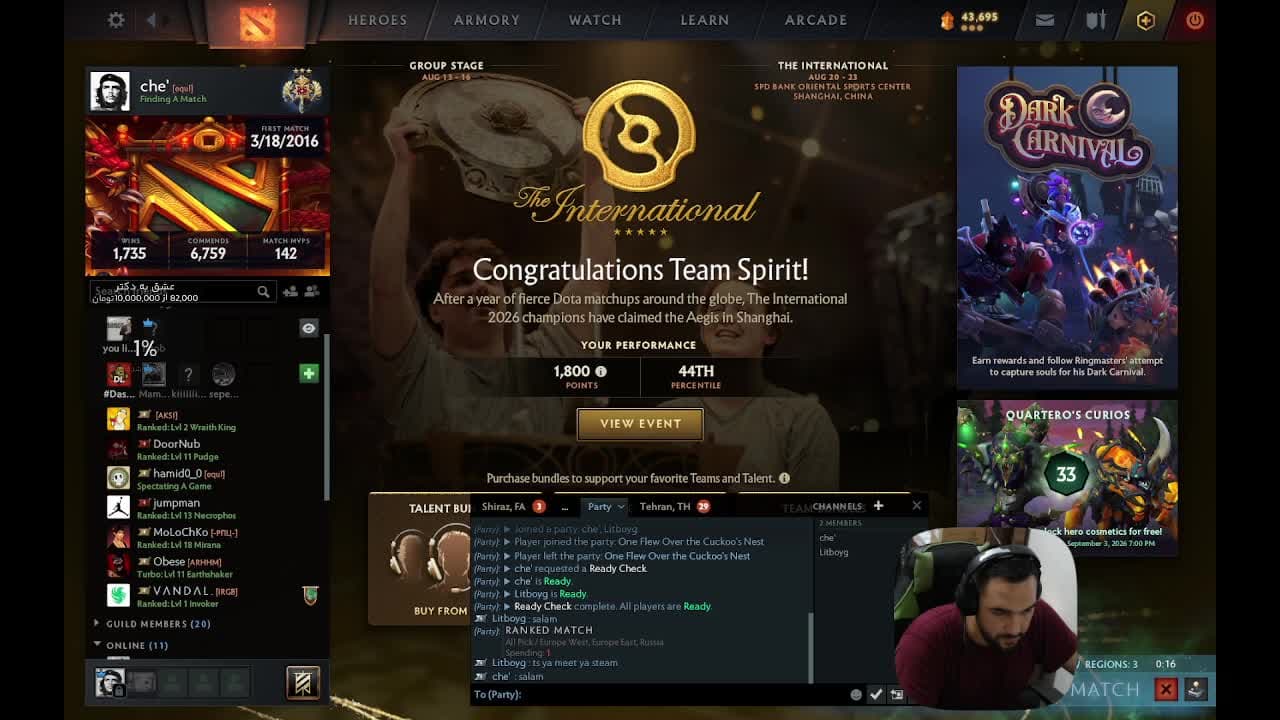 offlaner roo dastam nis bemola